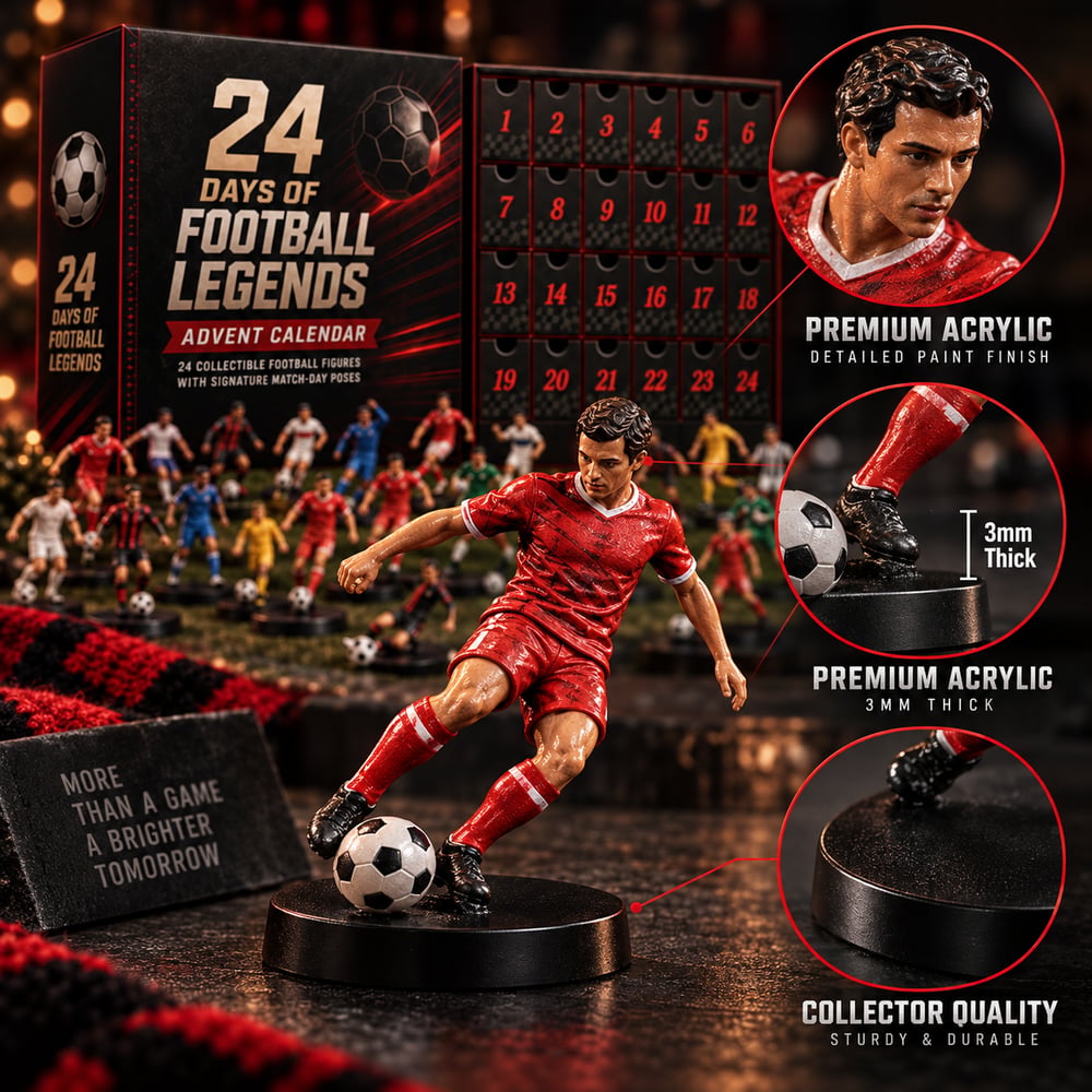 Football Advent Calendar – 24 Collectible Figurines