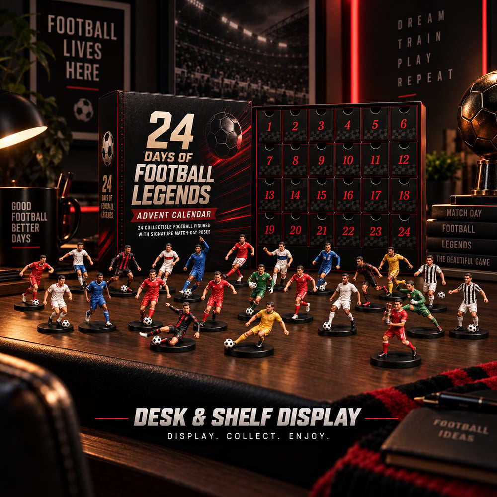 Football Advent Calendar – 24 Collectible Figurines