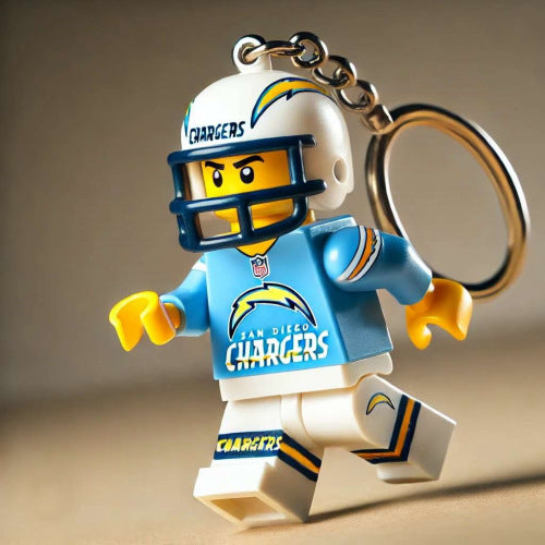 Football Player Keychain – Rep Your Favorite Team