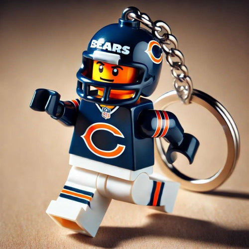 Football Player Keychain – Rep Your Favorite Team