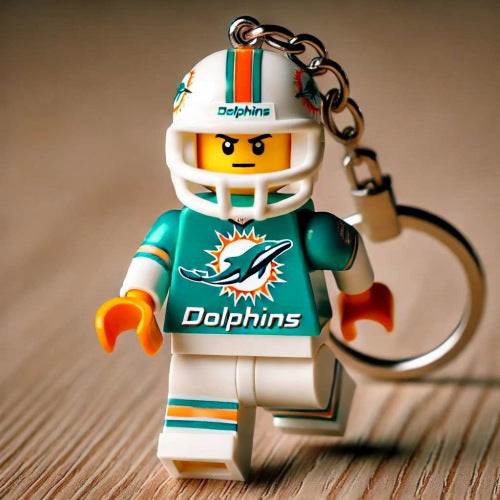 Football Player Keychain – Rep Your Favorite Team