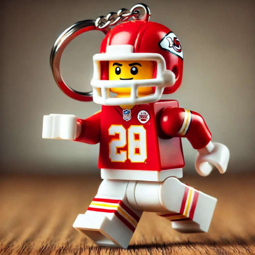 Football Player Keychain – Rep Your Favorite Team