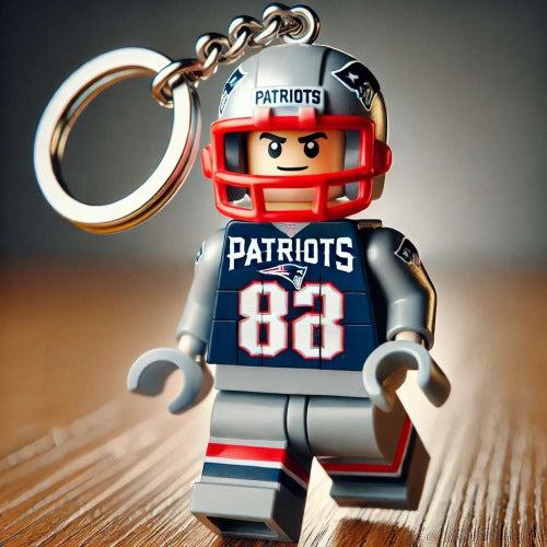Football Player Keychain – Rep Your Favorite Team