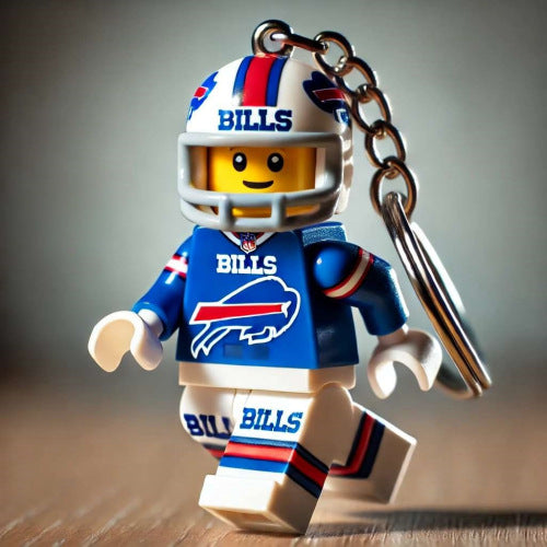 Football Player Keychain – Rep Your Favorite Team