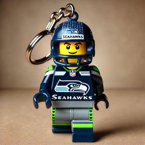 Football Player Keychain – Rep Your Favorite Team