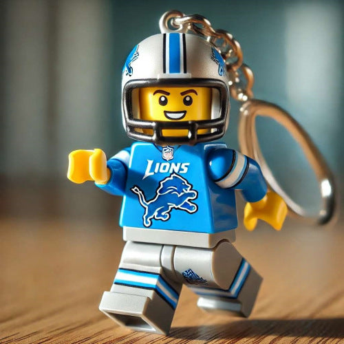 Football Player Keychain – Rep Your Favorite Team