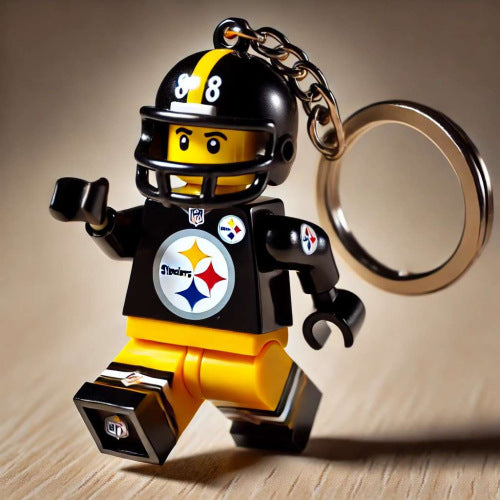 Football Player Keychain – Rep Your Favorite Team