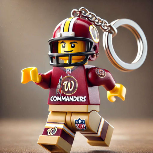 Football Player Keychain – Rep Your Favorite Team
