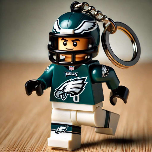 Football Player Keychain – Rep Your Favorite Team