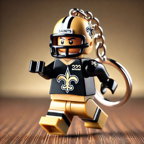 Football Player Keychain – Rep Your Favorite Team
