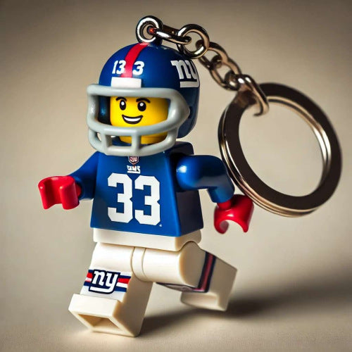 Football Player Keychain – Rep Your Favorite Team