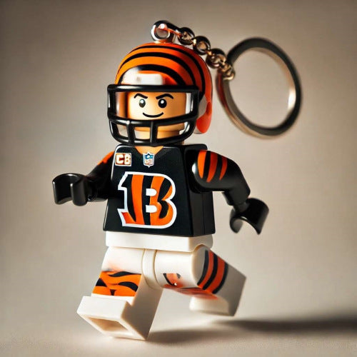 Football Player Keychain – Rep Your Favorite Team