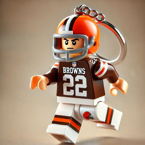 Football Player Keychain – Rep Your Favorite Team