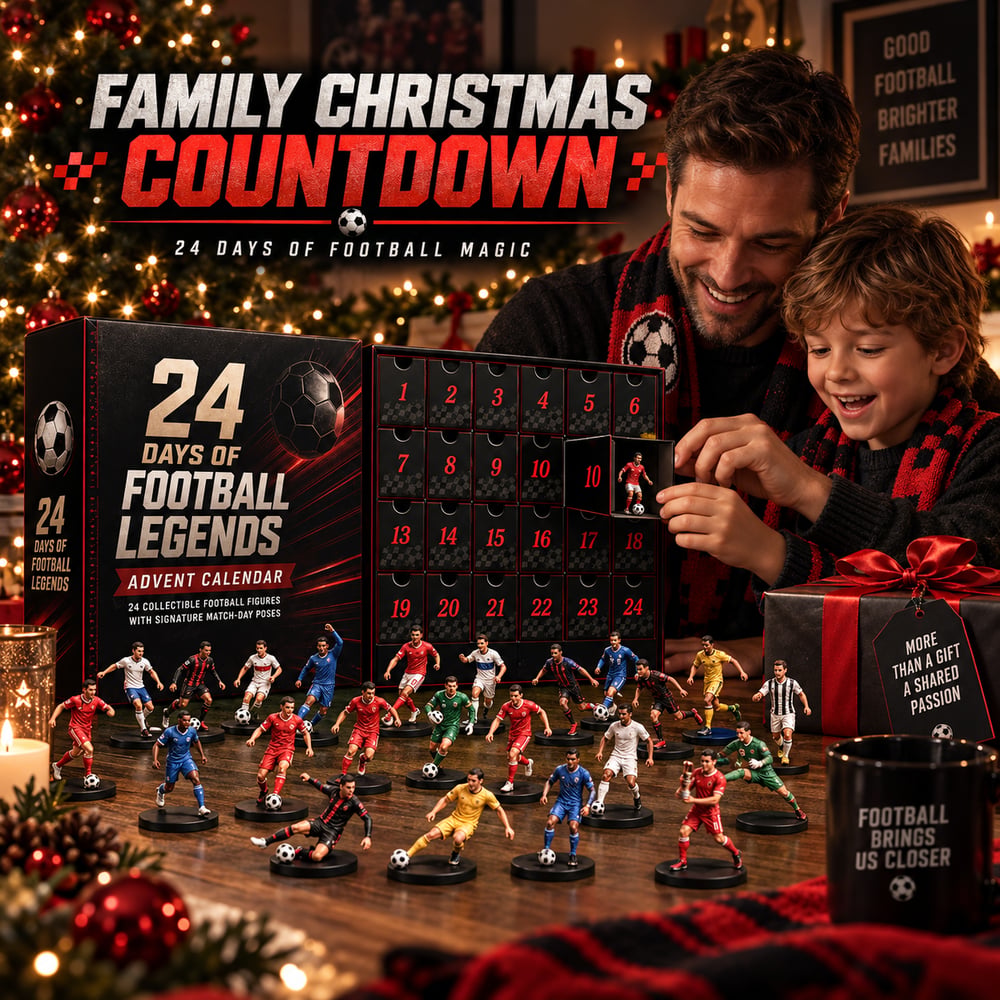 Football Advent Calendar – 24 Collectible Figurines